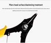 Large Size Multifunctional Four-in-One Circlip & Snap Ring Pliers Set for Internal/External Use