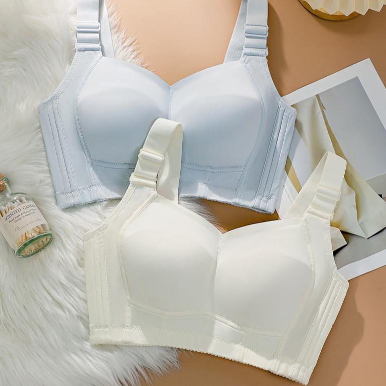Underwear Women's Thin Full Cup Large Size Bra Collection Accessory Breasts Anti Sagging Bra Converge Bra