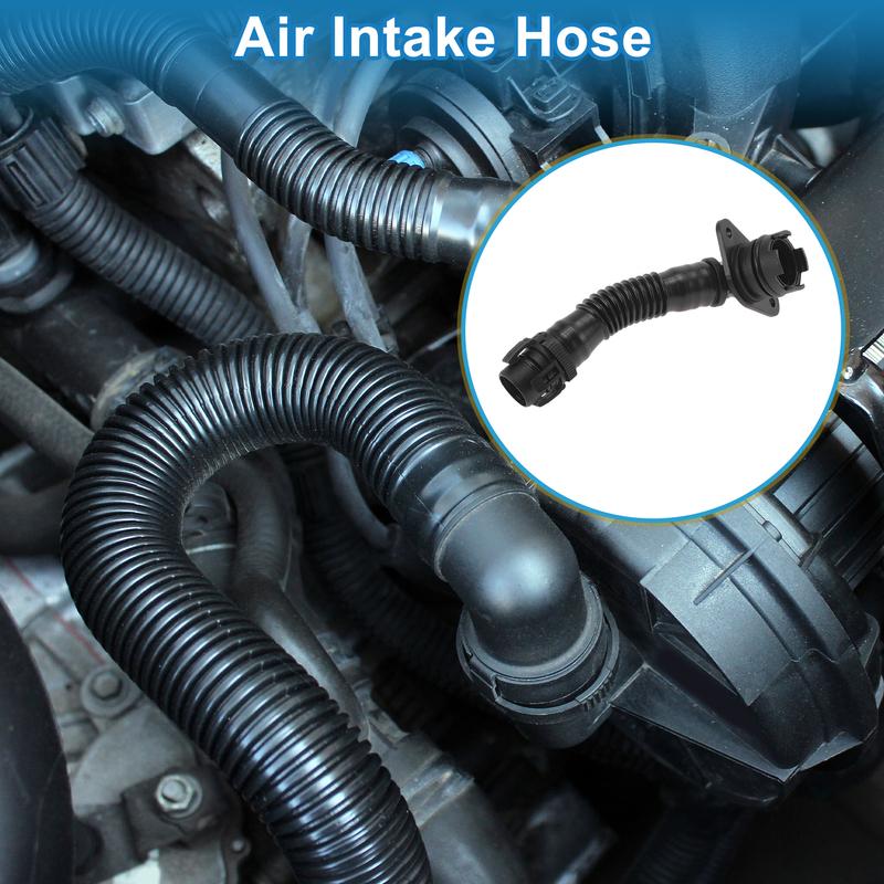 X Autohaux Engine Air Intake Hose for BMW X5 14-18 Air Cleaner Intake Hose No.11127590163