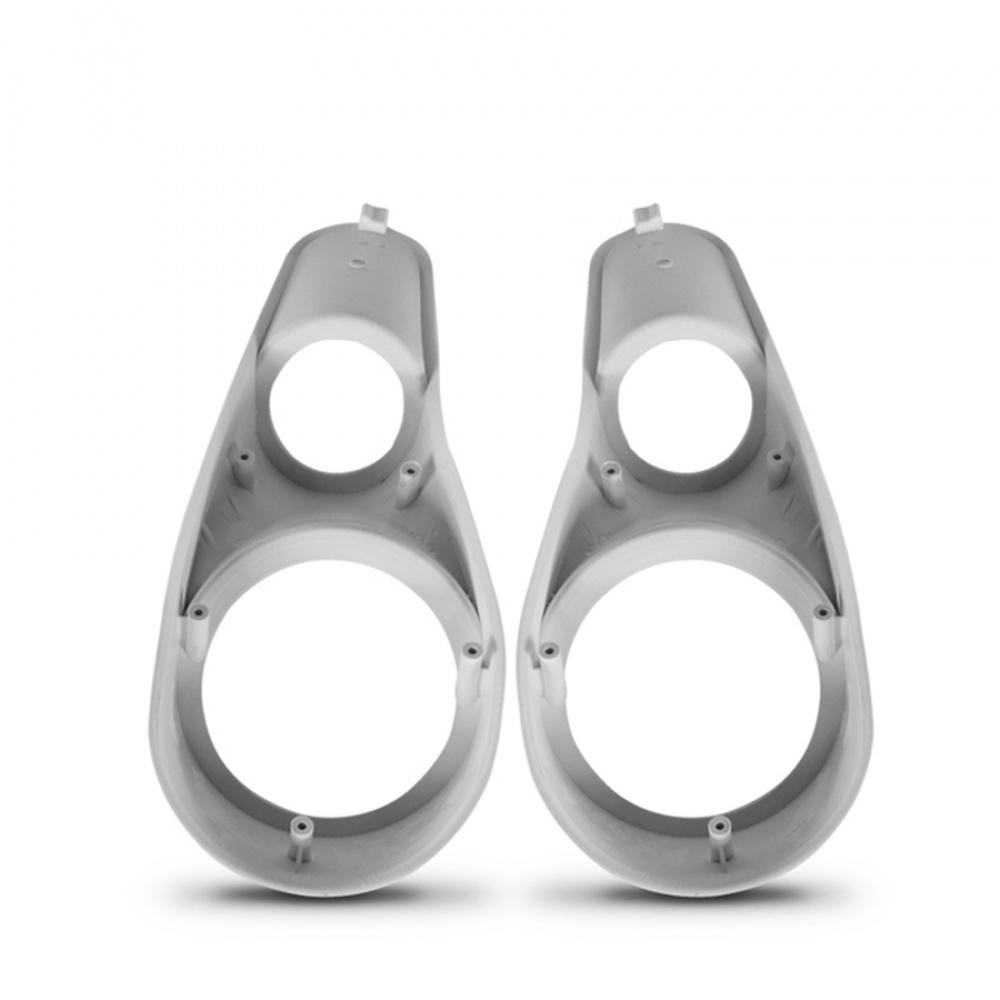 Paar Auto-Audio-Lautsprecher A-Säulen-Hochtöner-Halterung Dichtung Weiß Für 2 Zoll & 4 Zoll