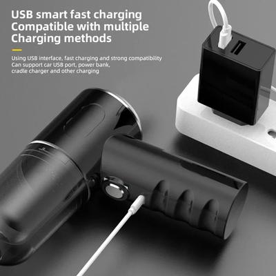 Handheld Vacuum Cleaner Vacuum Wireless 1200MAH ABS Black Car Cleaner Dual Use For Most Cars Replacement Practical