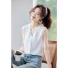 Women's V-Neck Sleeveless Chiffon Vest Blouse