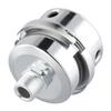 1 Stück 12,5 mm/16 mm/20 mm Luftkompressor Schalldämpfer G1/4 G3/8 G1/2 Tragbarer Geräuschfilter Metall Galvanik Luftkompressor Schalldämpfer