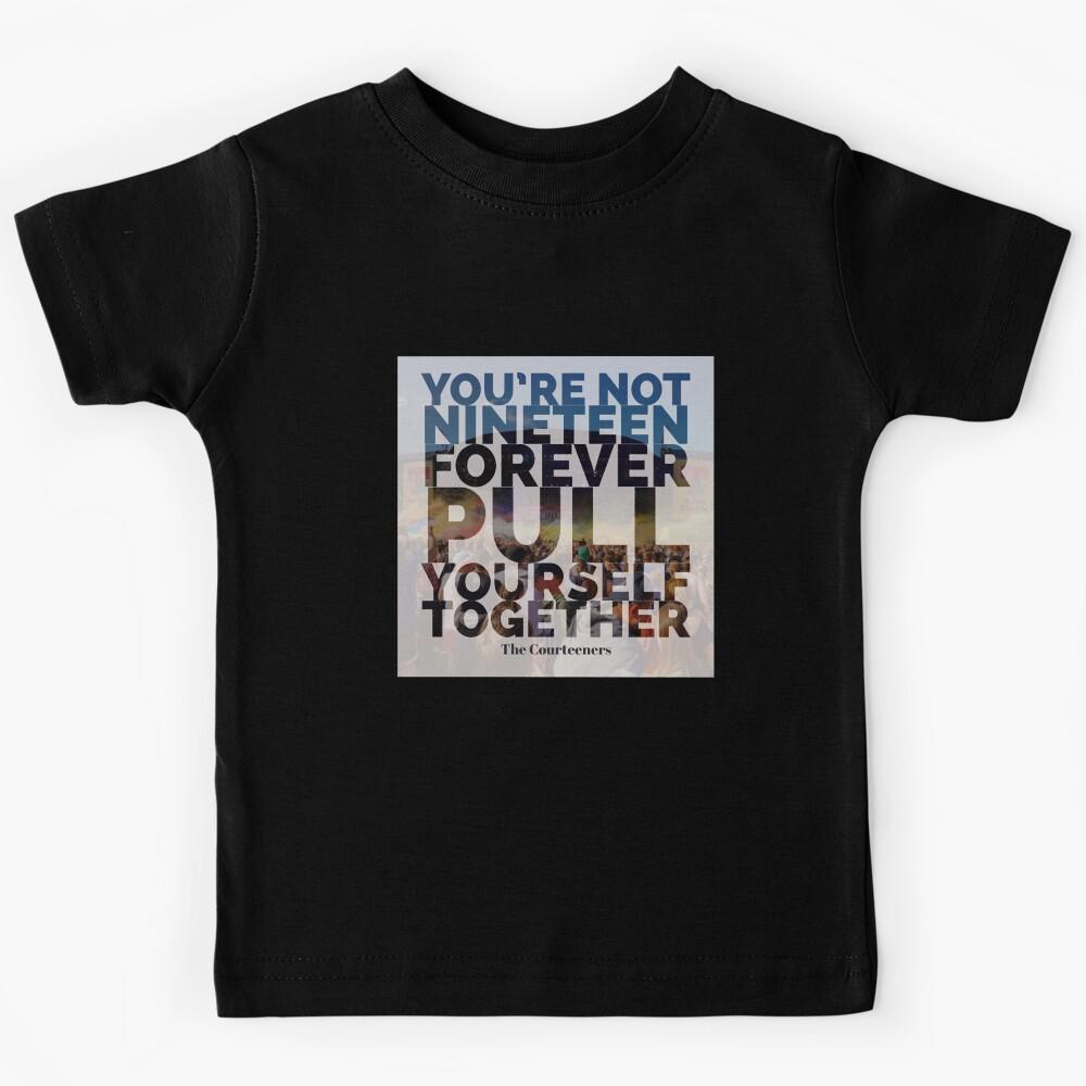 Not Nineteen Forever Lyric Graphic Kids T-Shirt 100
