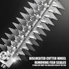 Automatic Fish Skin Remover 7000RPM Fast Motor ABS Construction Ideal For Kitchen Tasks
