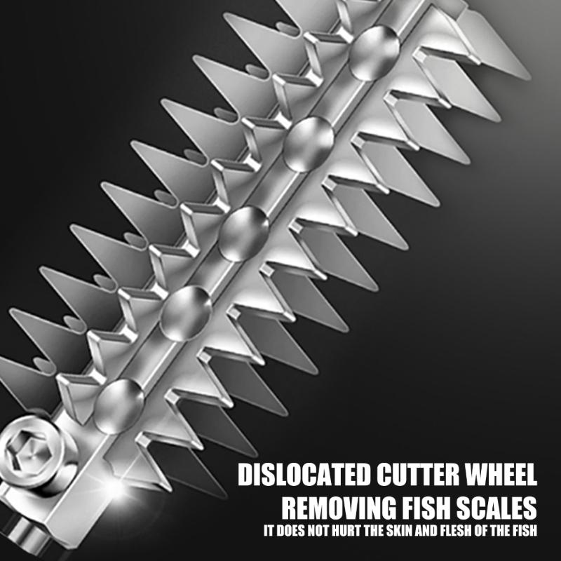 Automatic Fish Skin Remover 7000RPM Fast Motor ABS Construction Ideal For Kitchen Tasks