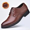 Fashion 2025 Man Formal Black Leather Men Lace Up Oxfords Business Casual Shoes Tailor-made Suits Botines Para Hombres Zapatillas Male