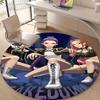 1pc KPop Demon Hunters15 Design Printed Area Round Carpet for Bedroom Living Room Home Decor Rugs Mat Non Slip Mat Rug for Bedside