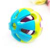 Colorful Bell Ball Parrot Bird Cat Dog Interactive Hollow Sound Making Pet Toy