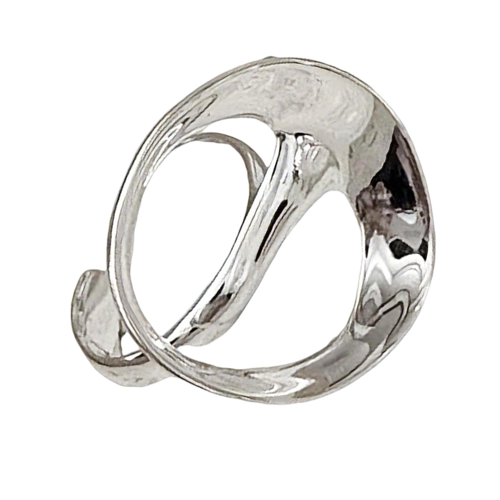 

Stackable Vintage Black Onyx Jewelry Ring Irregular Shape Customizable Fit Finger Ring For Women Girls