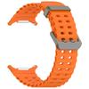 Ocean Sport Silicone Band NO Gaps Curved End Band Sweatproof Watch Strap Sports Wrist Band for Samsung Galaxy Watch 7 Ultra 47mm
