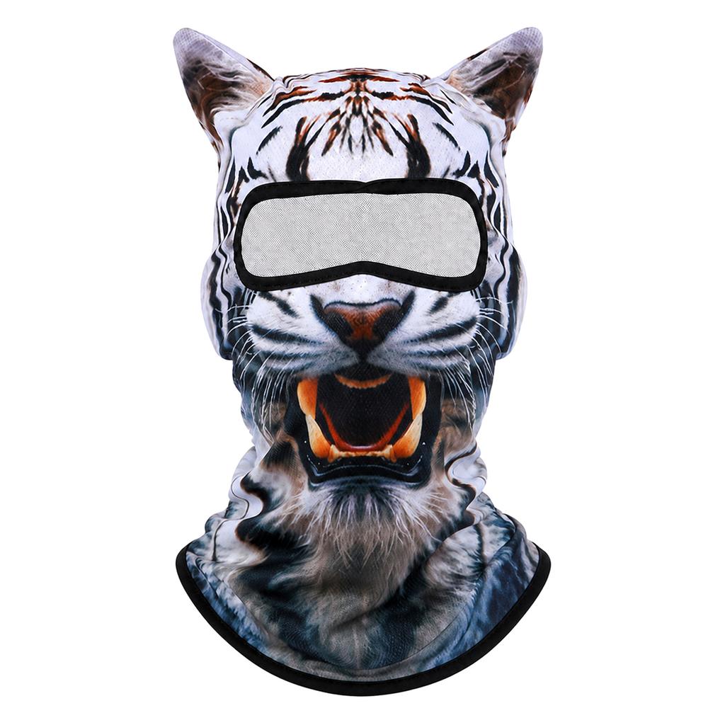 Funny Full Face Plush Hood for Party Costume and Dress Up
