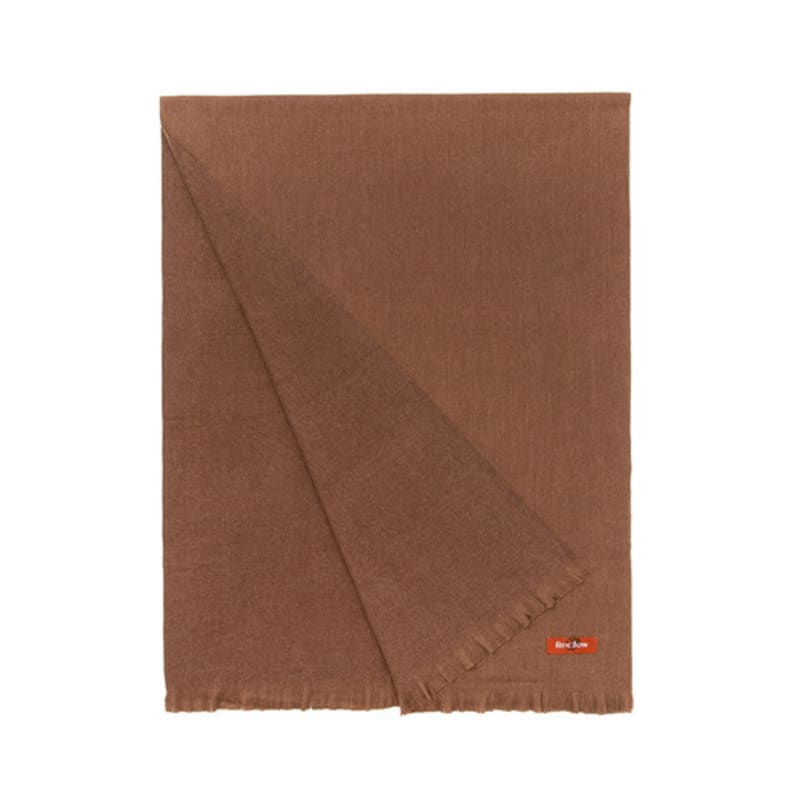 RECLOW RECLOW Soft Plain Muffler Brown