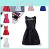 New Princess Style Sleeveless A-line Dress With Flattering Fit And Charming Accessories