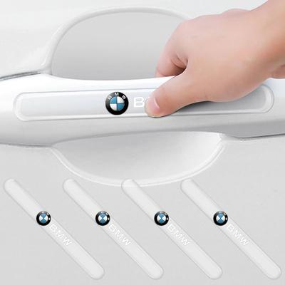 4Pcs Car Door Handle Protector Sticker Auto Styling for M E34 E36 E60 E90 E46 E39 E70 F10 F20 F30 X5 X6 X1 M3 M5 M6 E71 F01