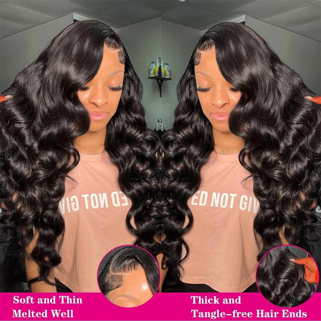20 NEW Body Hair Wig For Black Women Density Lace Front Wigs For Women Hair Wig With Baby Hair Pre Plucked Brazilian Body Wig 26 Inch