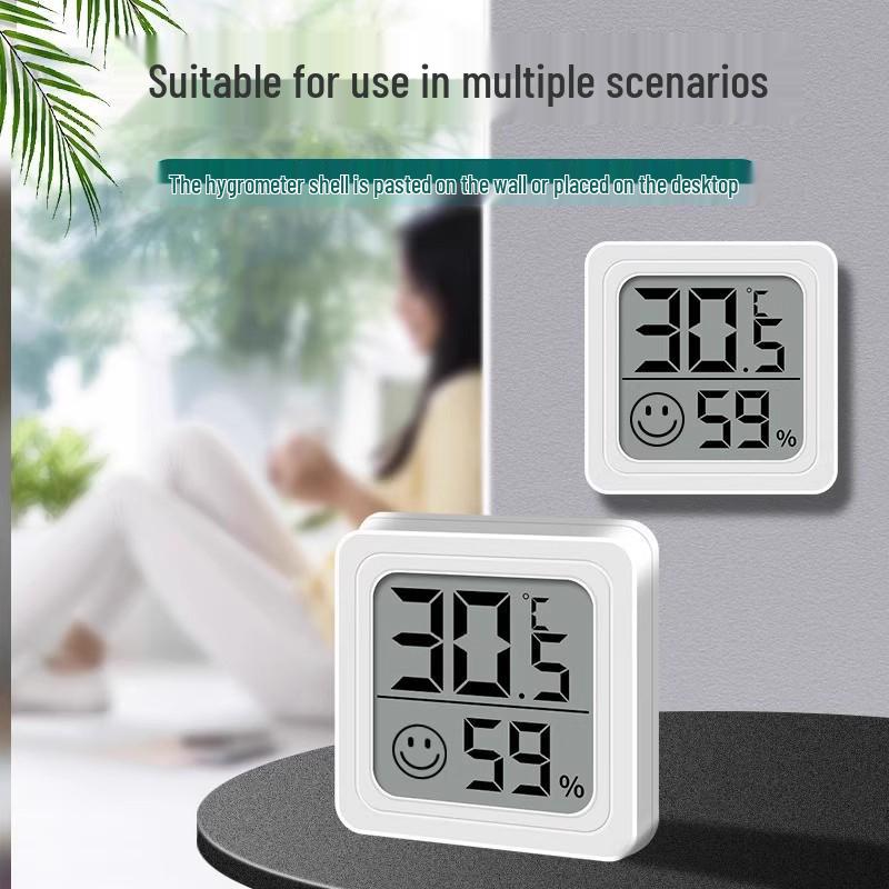 

Высокоточный настенный комнатный термометр и гигрометр Temperature and Humidity Meter [1-Pack]