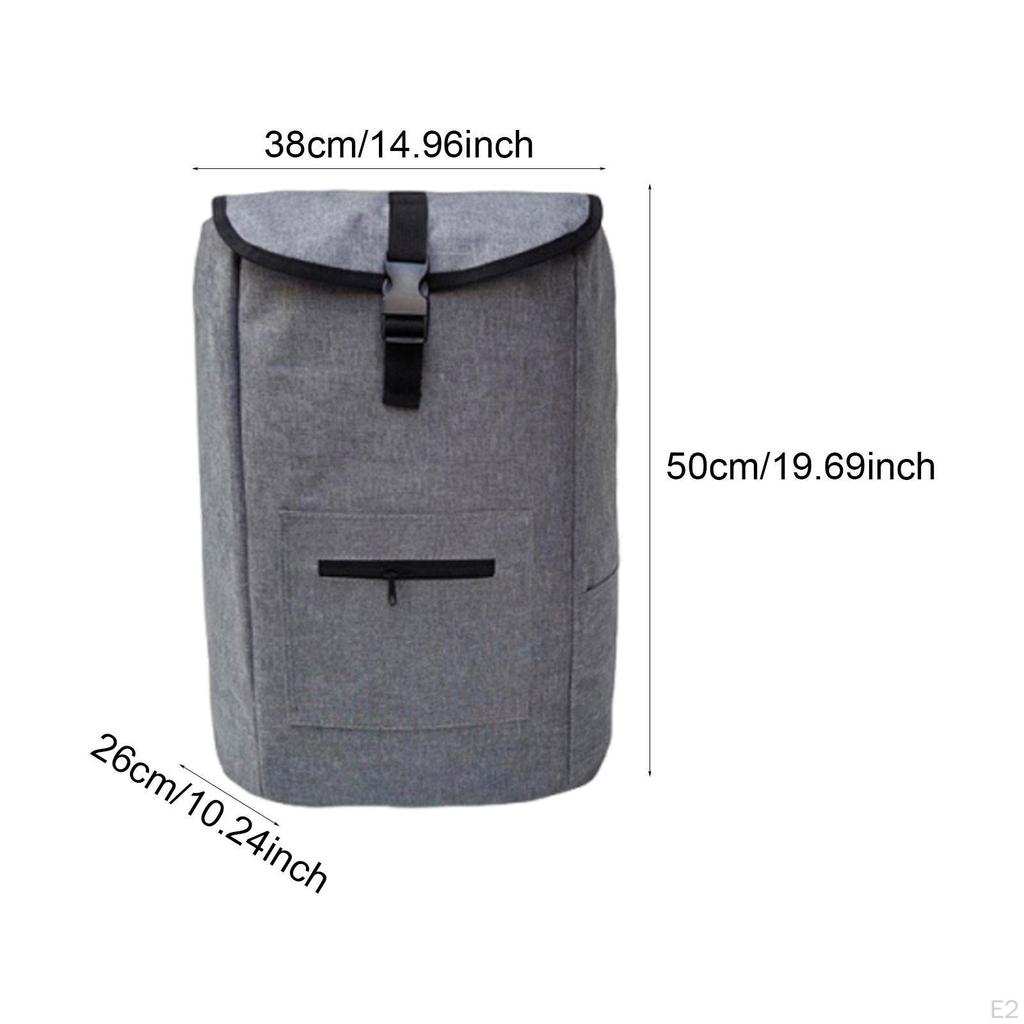Replacement Bag for Grocery Cart Trolley Folding Storage Durability Easy Carrying Oxford Cloth