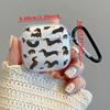 Cute Dog Design Earphone Protective Cover for AirPods Pro2/Pro3/Pro Anti Drop Earphone Cover for AirPods 4/3/1/2 Anti Shock