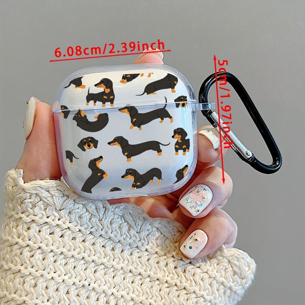 Cute Dog Design Earphone Protective Cover for AirPods Pro2/Pro3/Pro Anti Drop Earphone Cover for AirPods 4/3/1/2 Anti Shock