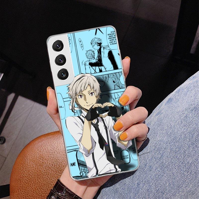 Bungo Stray Dogs Manga Phone Case For Samsung Galaxy S24 S25 Edge S26 Ultra S23 S22 S21 Plus S20 FE + Personalized Print Cover G