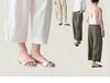Pantaloni Casual da Donna 100% Lino Puro - Nuova Collezione Primavera/Autunno 2026, Traspiranti, Ampi, Gamba Dritta.