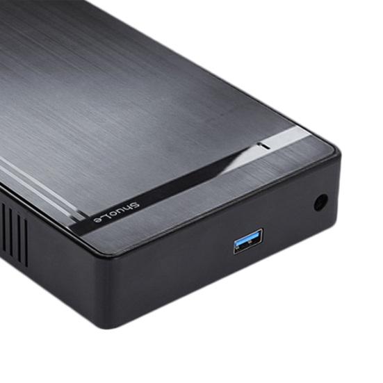 Set Data Storage ABS Enclosure 2.5/3.5 Inch HDD Driver-free Smart Sleep Hard Disk Case