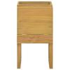 Bathroom Cabinet 41 X 40 X 75 Cm Solid Teak Wood
