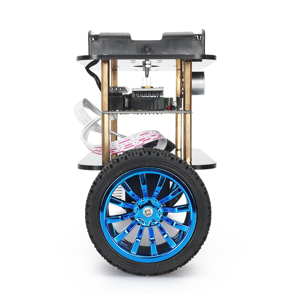 Tscinbuny Ultrasonic Obstacle Avoidance APP Remote Control Self-Balancing Upright Smart Balance Robot Programmer Kit Development