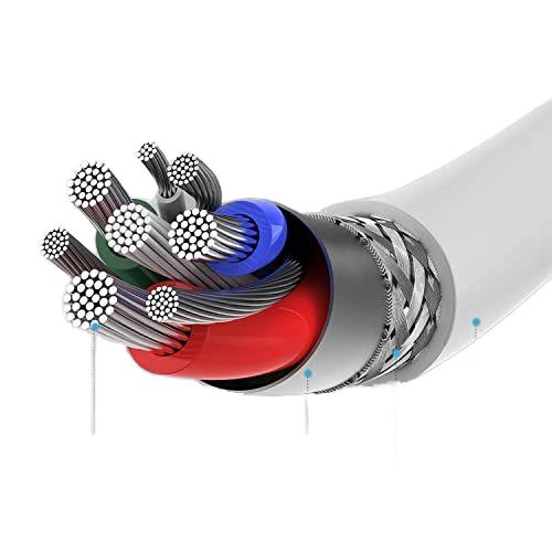 1.8m Nylon USB-C Type C Data Cable Fast Charging Fast Charger for iPhone 15 Braid Printer Computer Barcode Scanner