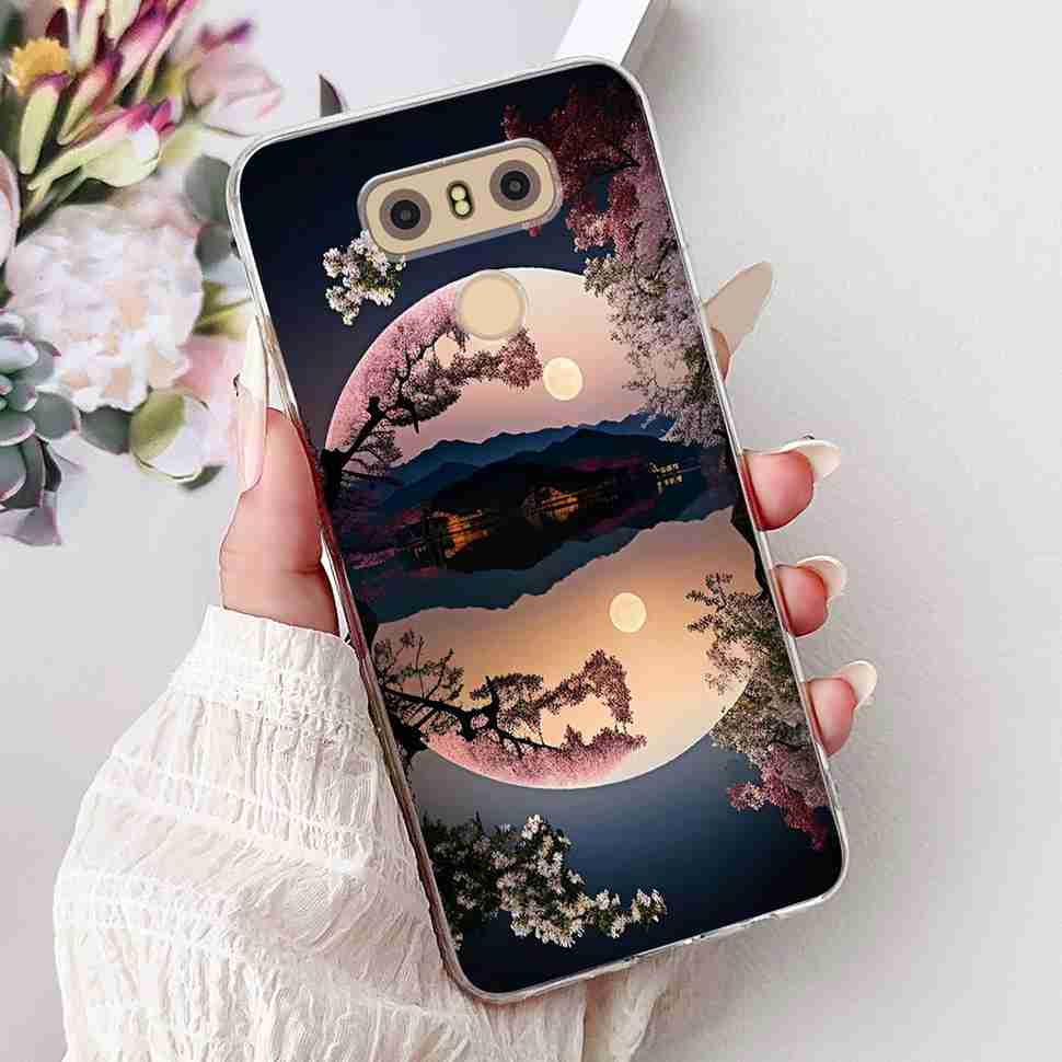Para LG G6+ 5.7" Funda Diseño de Moda Patrones Silicona Suave TPU Cubierta Para LG G6+Plus LG G6 H870 H873 Fundas de Teléfono Resistentes a Golpes