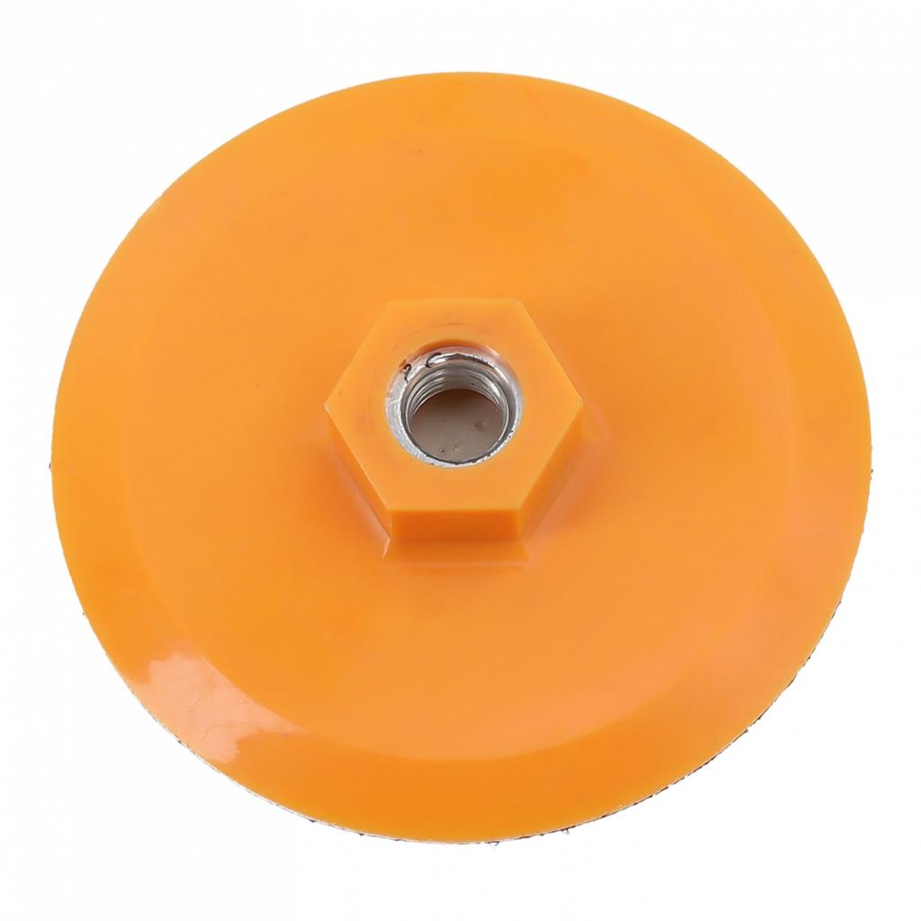 Backing Pad Polishing Pad Plastic Middle Soft Layer Black Hook