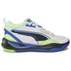 PUMA Playmaker Versatile Trendy Cushioned Wear-resistant Mid Lifestyle Shoes Unisex Blue Green 385841-11