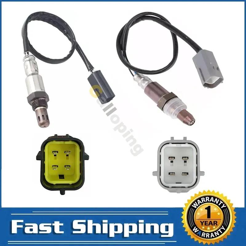 2pcs Oxygen O2 Sensor 1 2 for 2008 2009 2010 Infiniti EX35 3.5L 2009 2010 Nissan 370Z Infiniti G37 3.7L Upstream Downstream