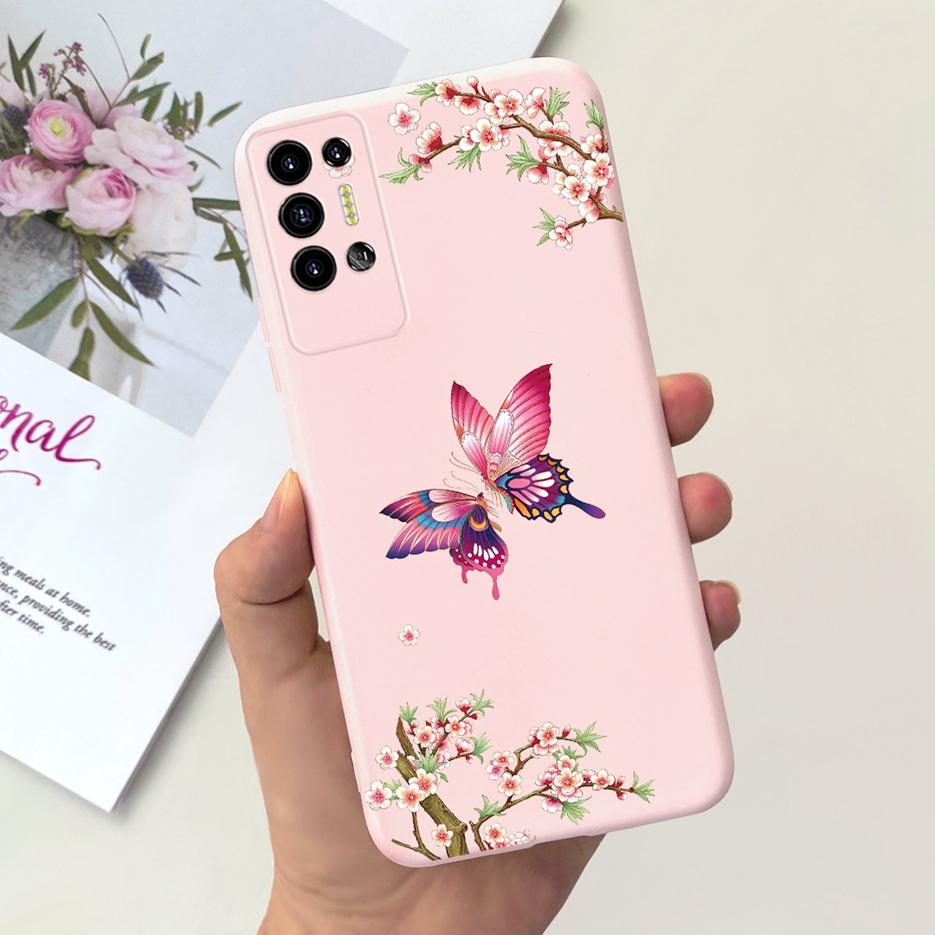 For Tecno Pova 2 Case LE7 LE7n Cute Dinosaur Cartoon Cover Soft Silicone Phone Case For Tecno Pova 2 Pova2 Back Cover 6.9'' Bags