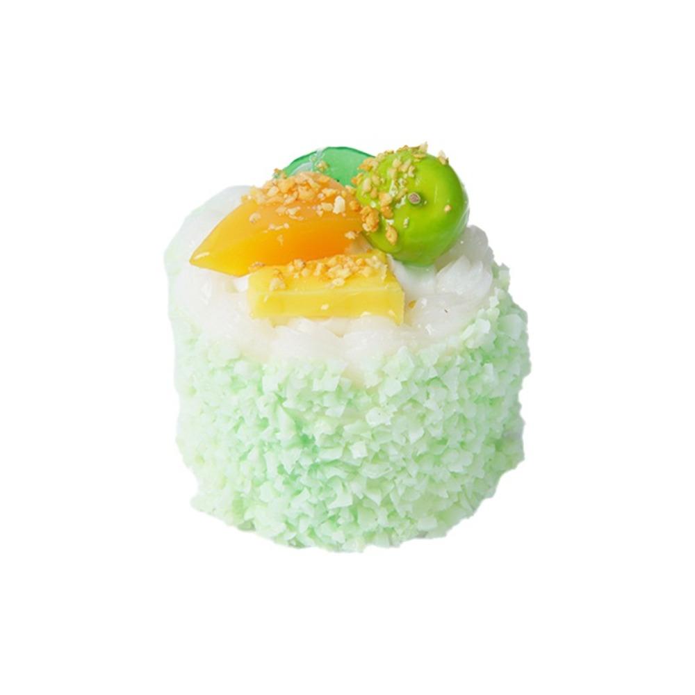 Cartoon Cake Squeeze Toy Soft Refrigerator Magnets New Mochi Squish Foam Toy  For Stress Relief