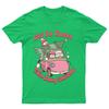 Get In Loser Were T-Shirt Unisex Gift Retro Seasonal Funny Xmas Santa Womens -b
