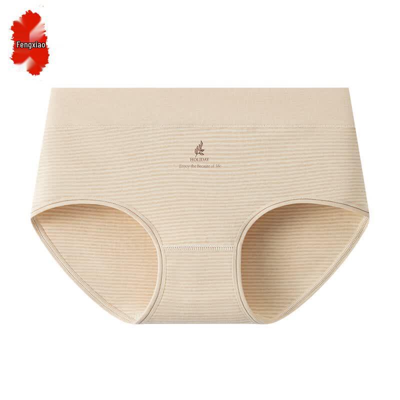 Women s Simple Mid-Waist Breathable Briefs XL