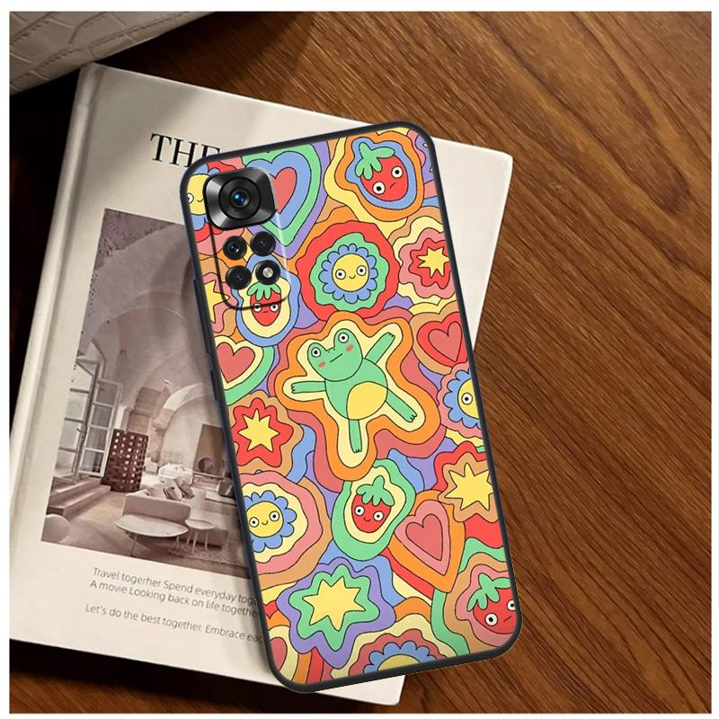 Cute Indie Hippie Case For Xiaomi Redmi Note 12 10 9 11 13 Pro Plus 12S 10S 11S 9S Redmi 13C 10C 9C 12C Cover