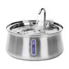 Cat Water Fountain Stainless Steel Automatic Water Fountain with Multiple Filtration 4L/135oz Quiet Dog Fountain with Water Level Window