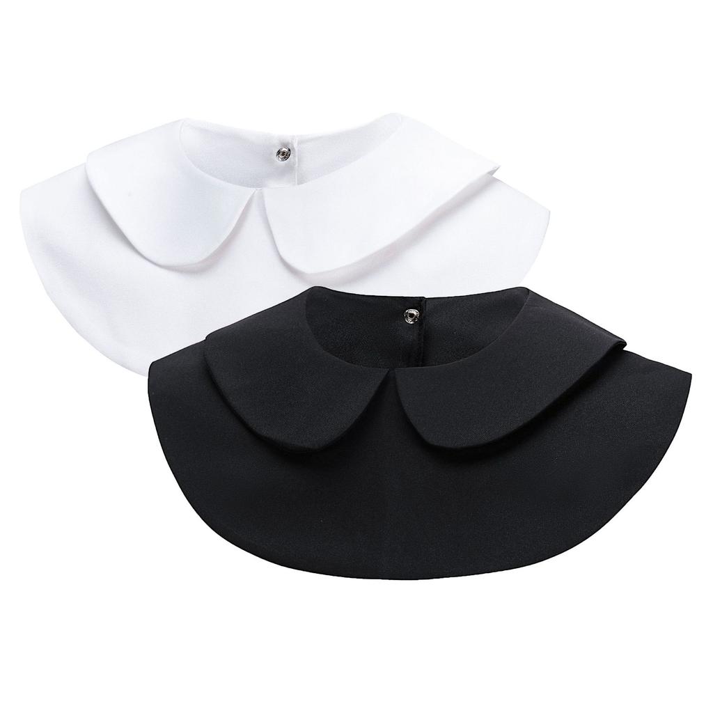 Móda Falešný Límec Košile Falešný Límec Košile Literární Falešný Límec Pevný Panenkový Límec Děti