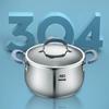 ASD 304 Stainless Steel Multi-function Stew Pot