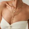 Tassel Long Chain Necklace Jewelry Choker Necklace Fashion Y-Shaped Necklace  Women