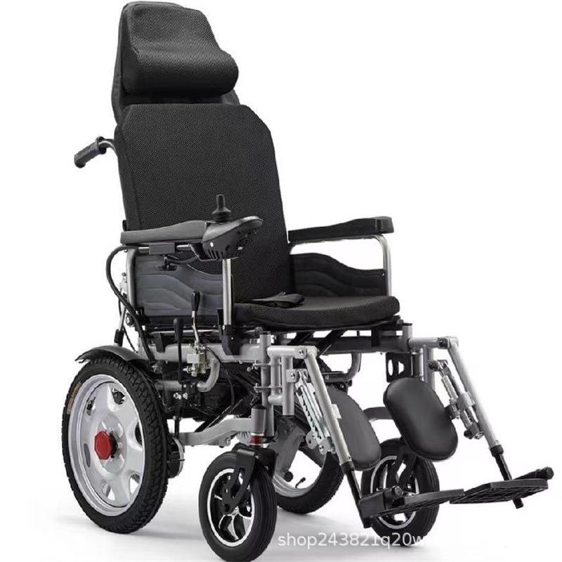 Automatic 24V Intelligent Foldable Electric Wheelchair for Disabled and Elderly Mobility