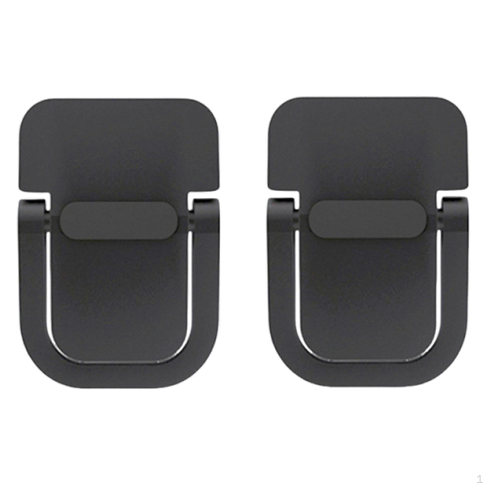 

2 Pieces Mini Foldable Laptop Stand Desktop Support Riser Keyboard for Ventilated