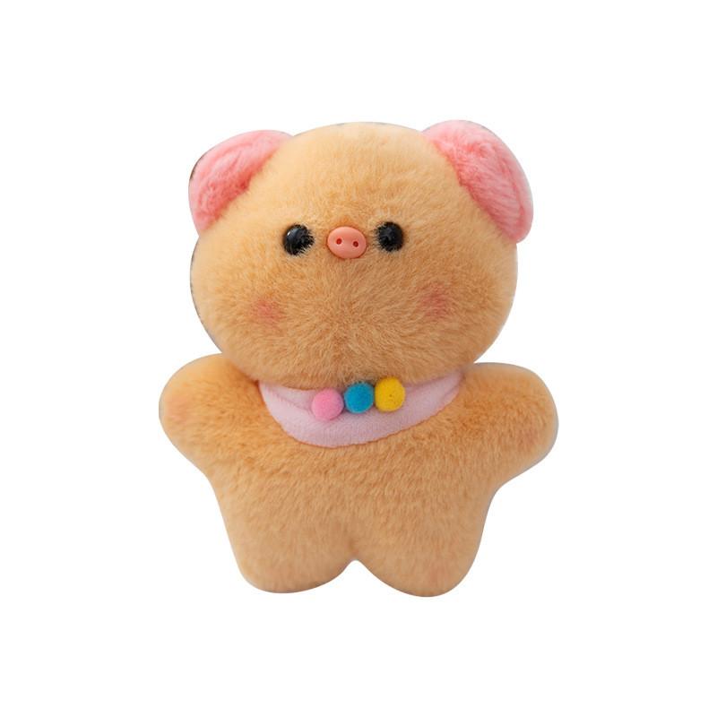 Soft Pig Plush Toy Keychain Toy Dolls With Pp Cotton Filling For Kids Gifts