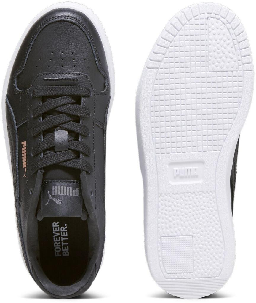 Women's Puma Carina Street Sneakers (389390) Black/black/rose Gold/white