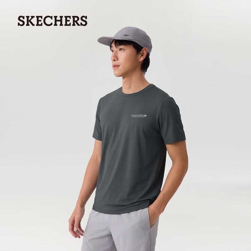 Skechers Men s Knit Short Sleeve T-Shirt P226M258 XL