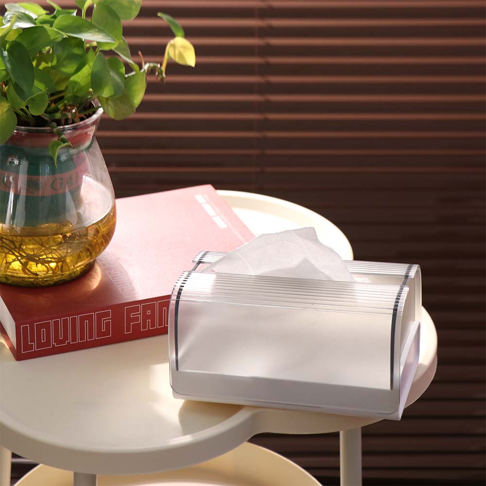 Modern Style Napkin Paper Box Light Luxury Napkin Holder Durable Tissue Holder Coffee Table