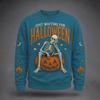 Men's Halloween Print Neck Pullover for Casual Daily Wear